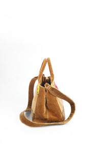 Thumbnail for Prada Cahier Printed Velvet Bag