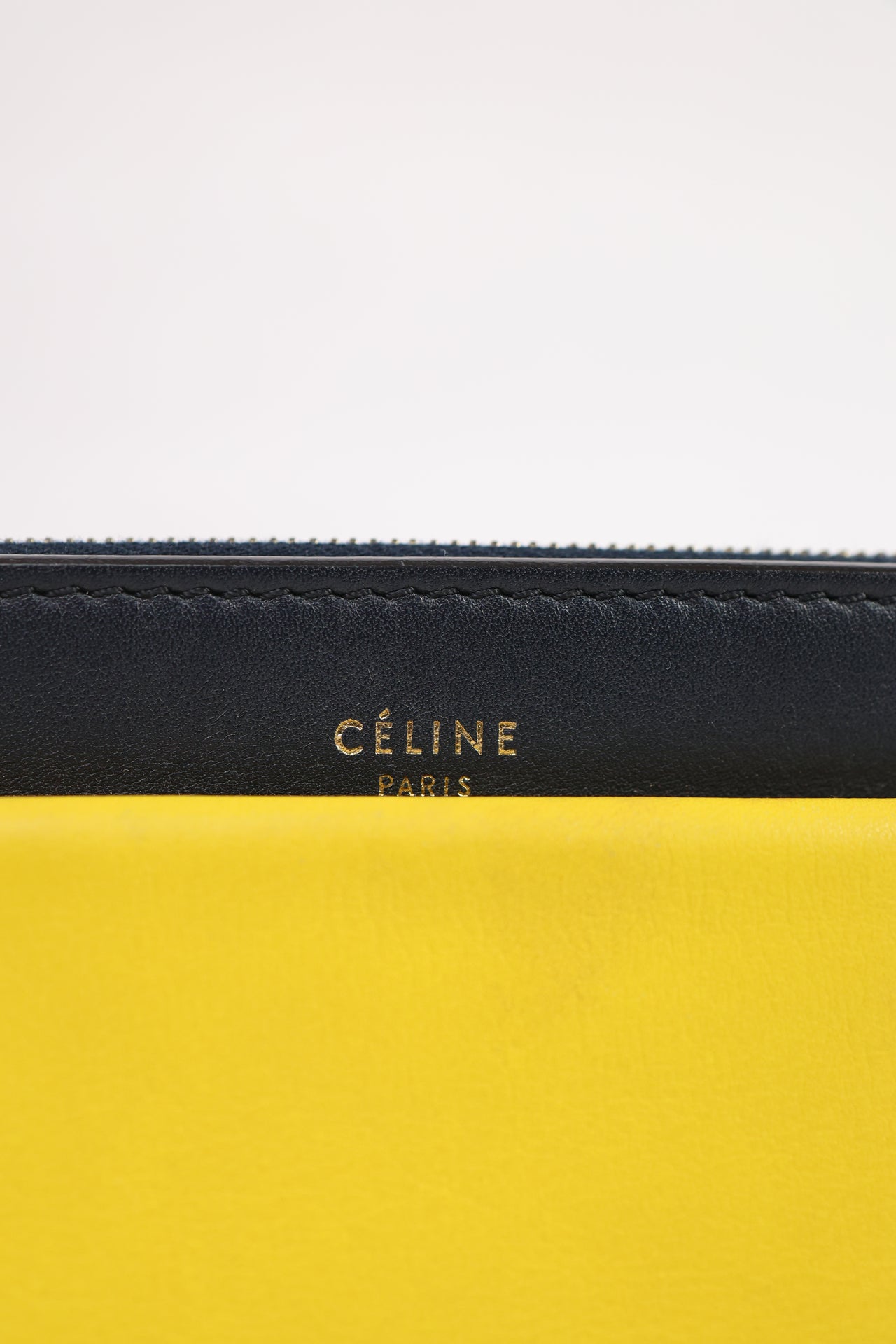 Céline 'Pocket Medium Chain' Clutch Tri-Color