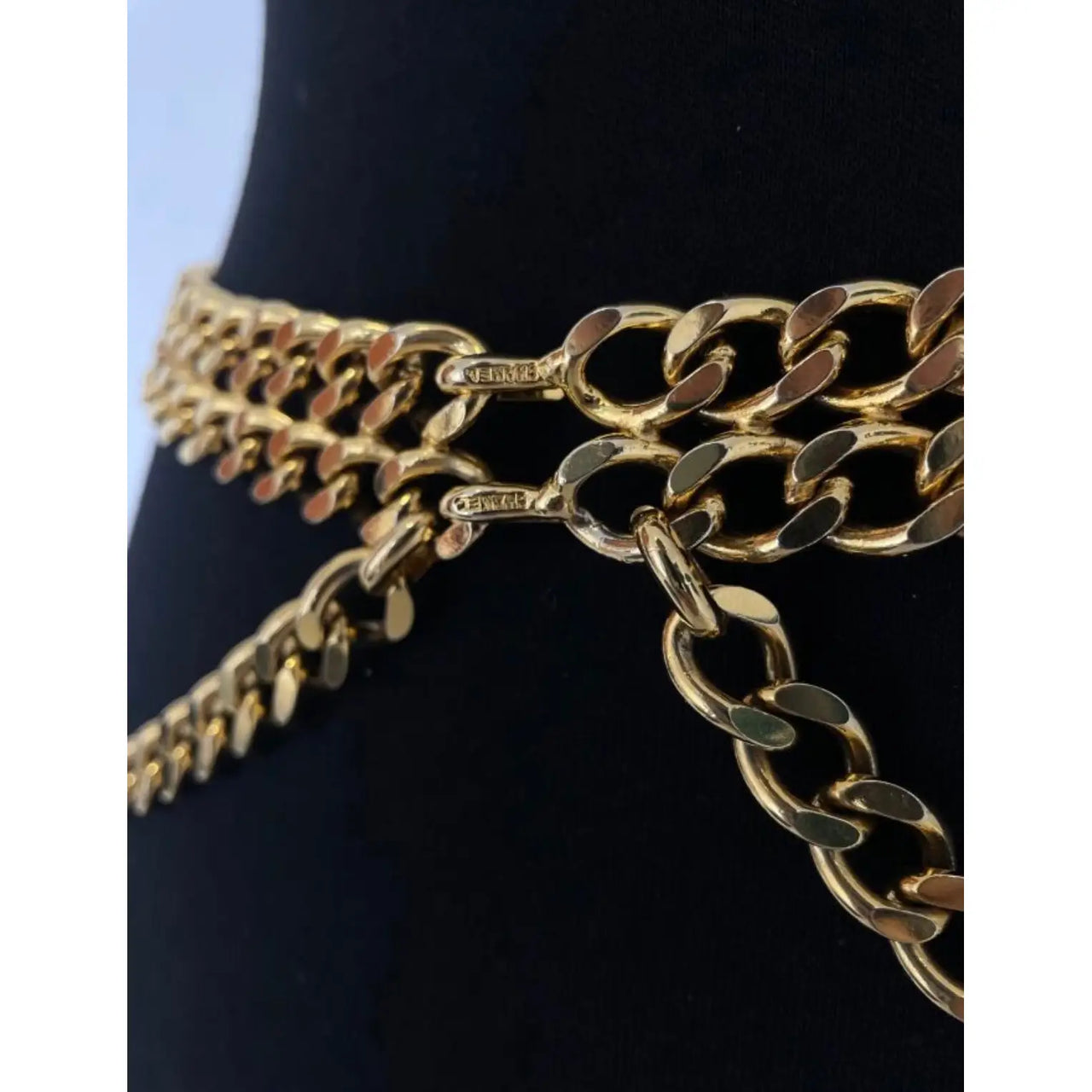 Ceinture chaine chanel hot sale vintage