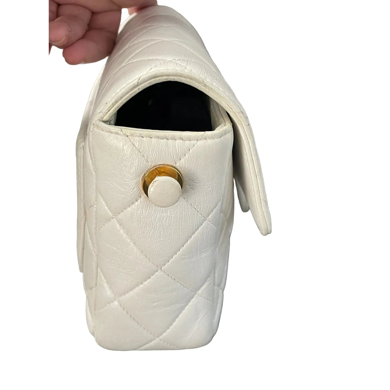 Chanel vintage mini discount kelly flap bag