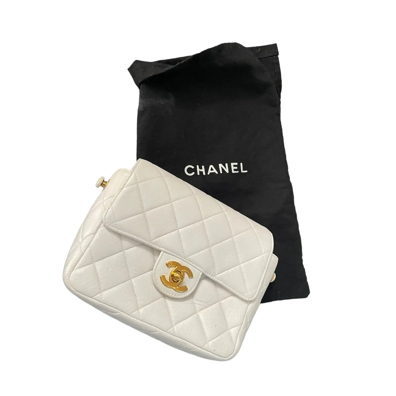 CHANEL Black Lambskin Quilted Leather 24K Gold Plated Shoulder Maxi/Jumbo  Flap – Comptoir Vintage