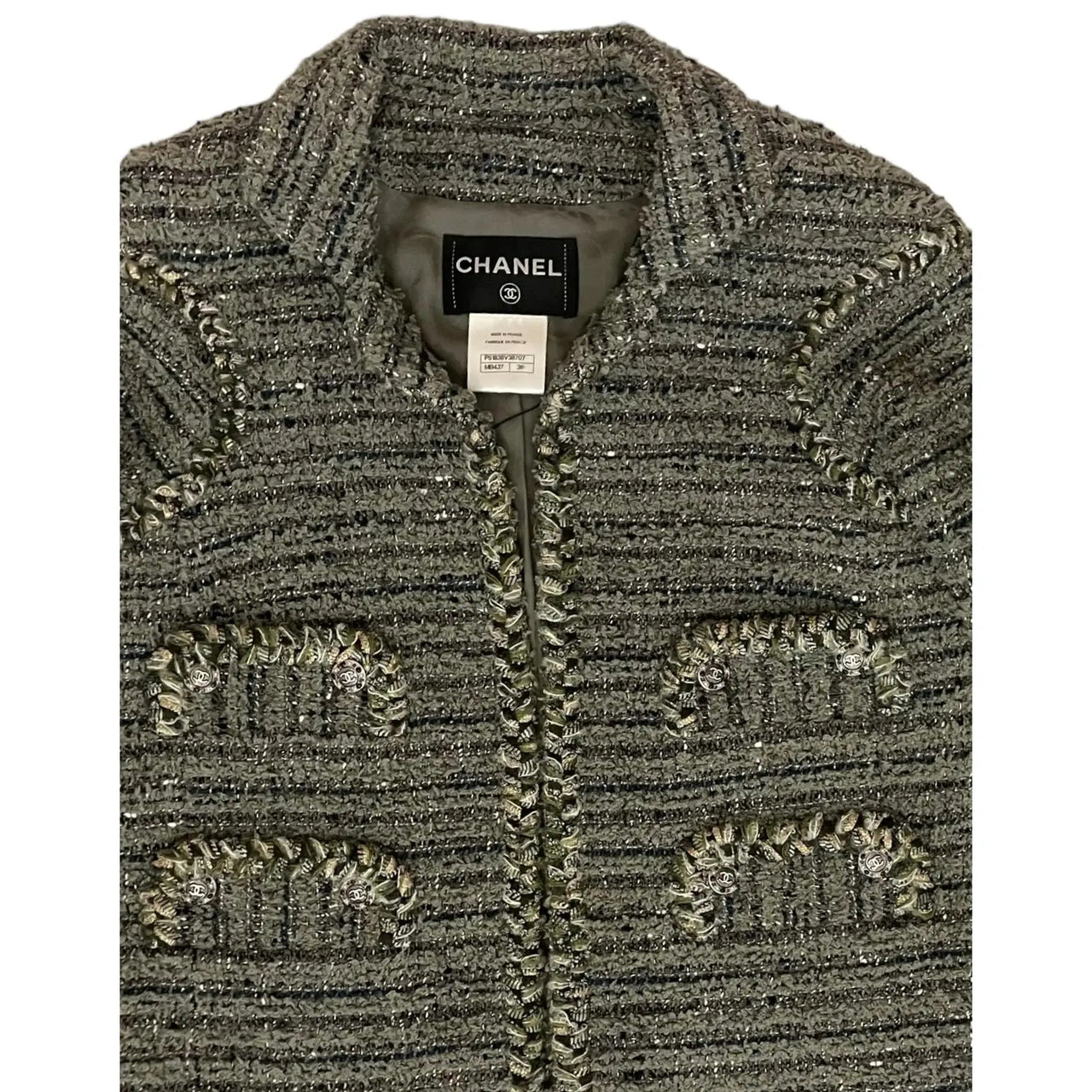 Chanel 2025 fleece jacket