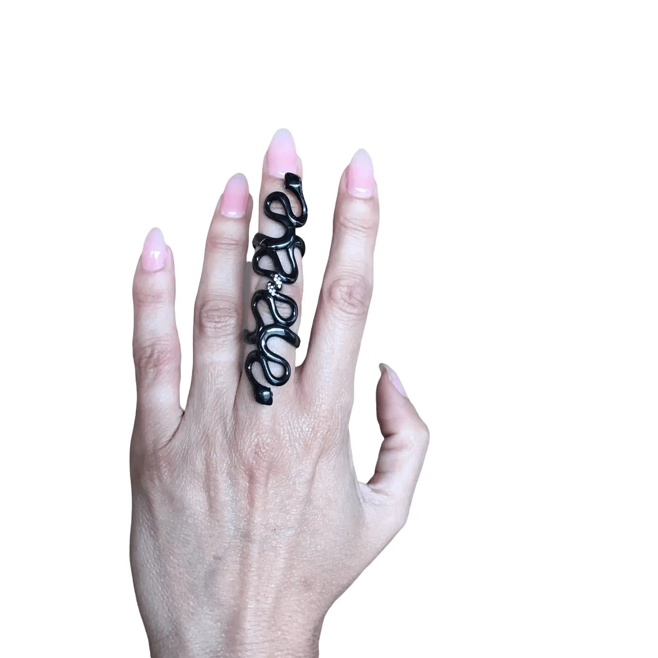 REPOSSI ring in silver and diamonds Comptoir Vintage
