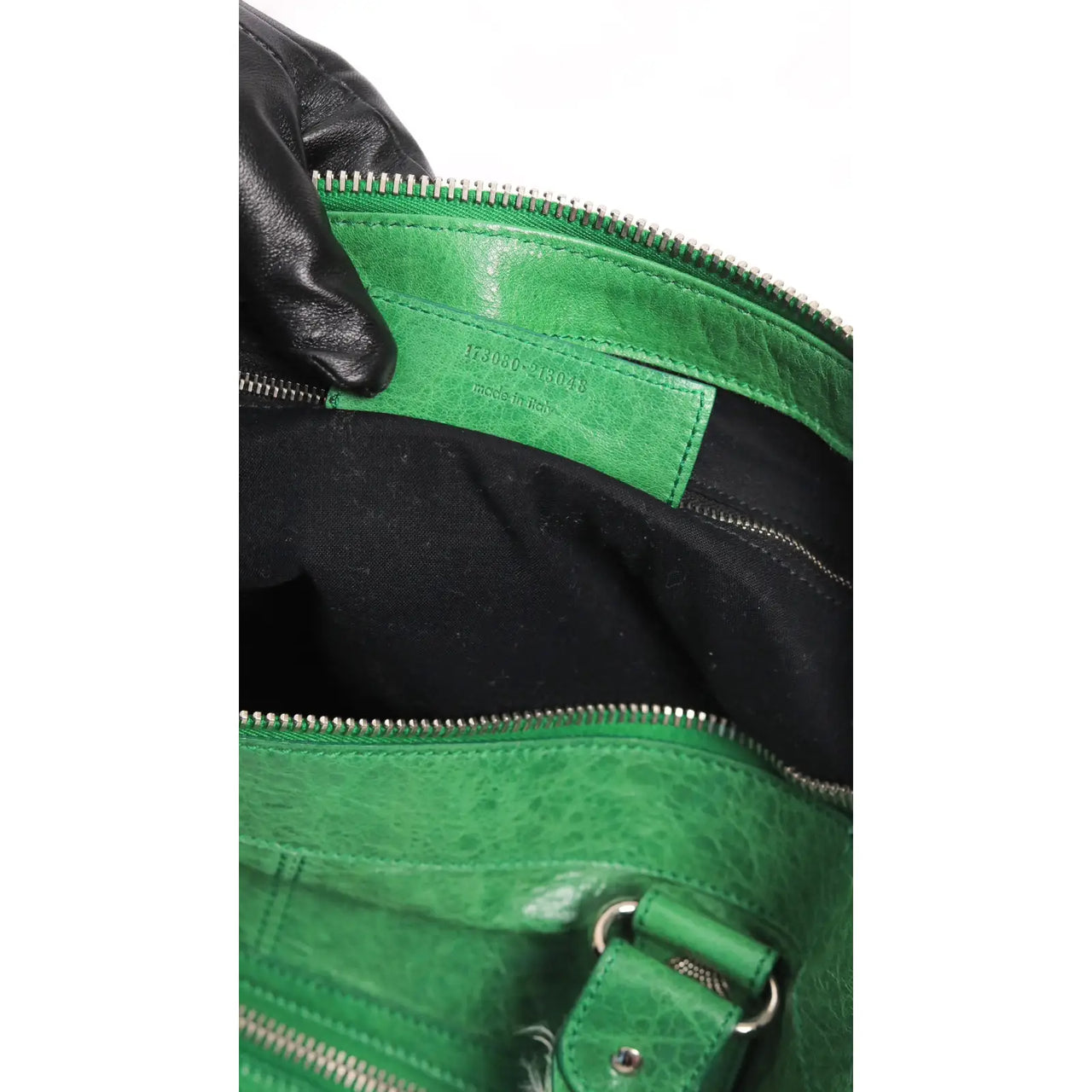 Balenciaga Green Vert Sauge City Bag