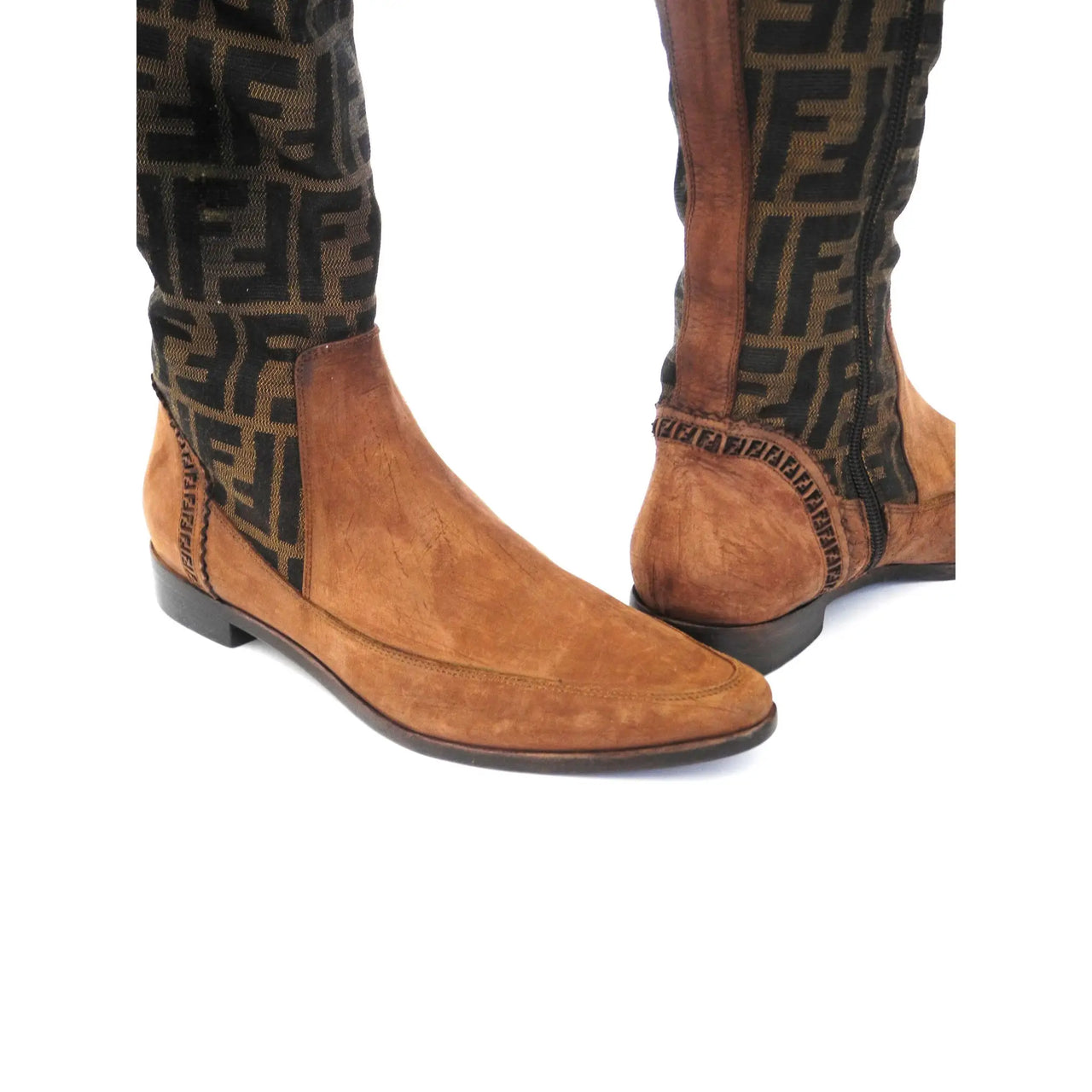 Fendi Riding Boots Comptoir Vintage