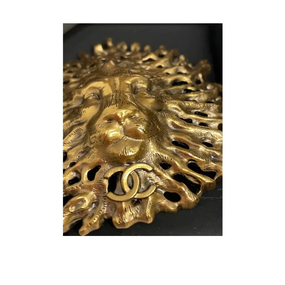 Chanel Limited Edition Lion Head Brooch