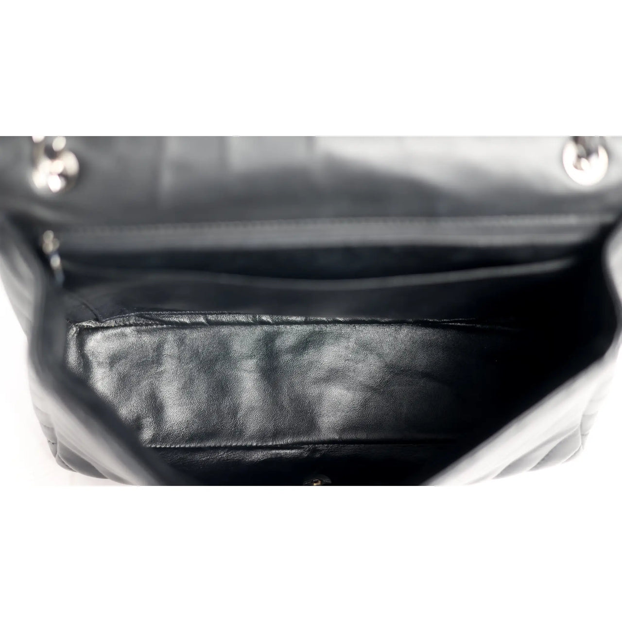 chanel black classic double flap bag