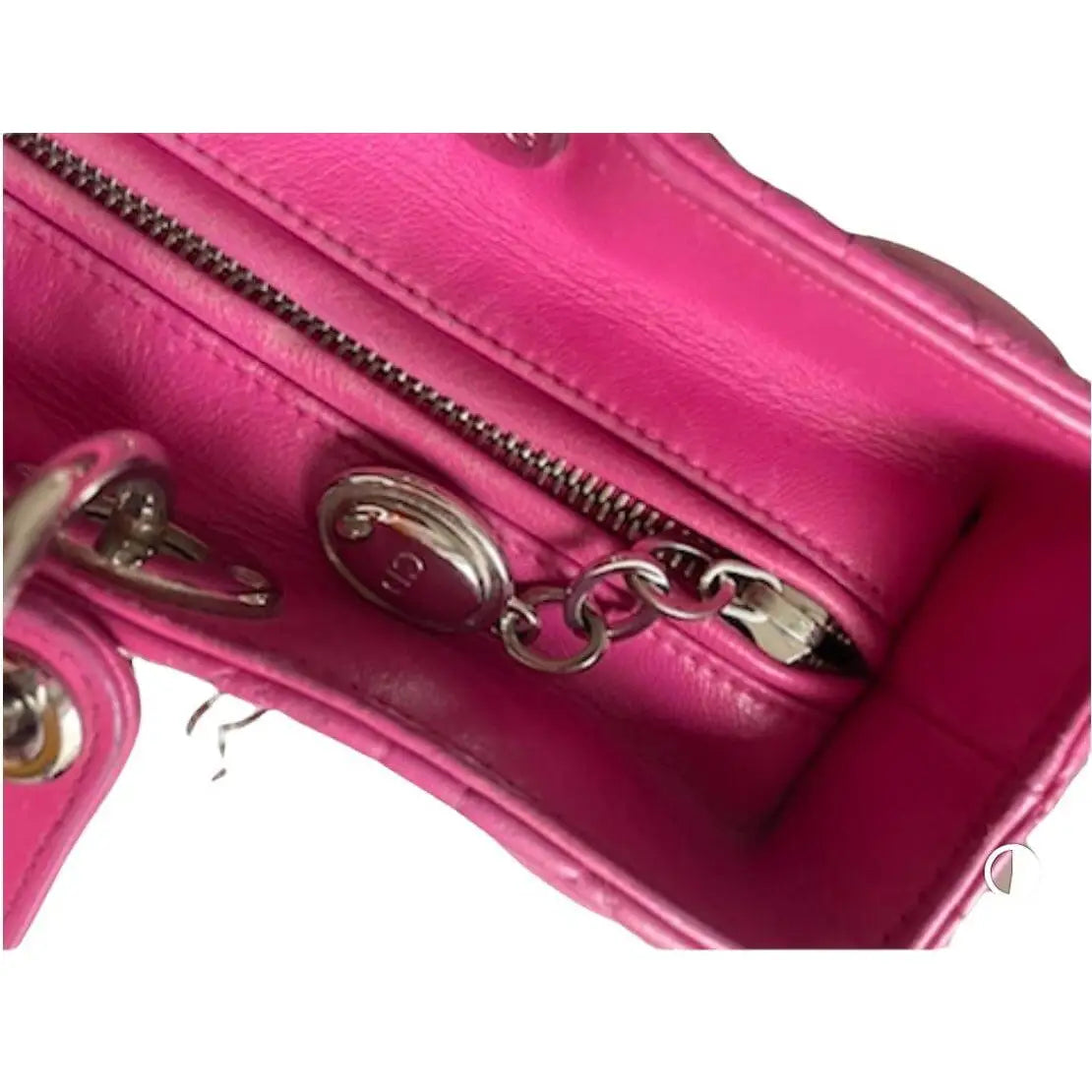 Christian Dior Lady Large Magenta Gannage