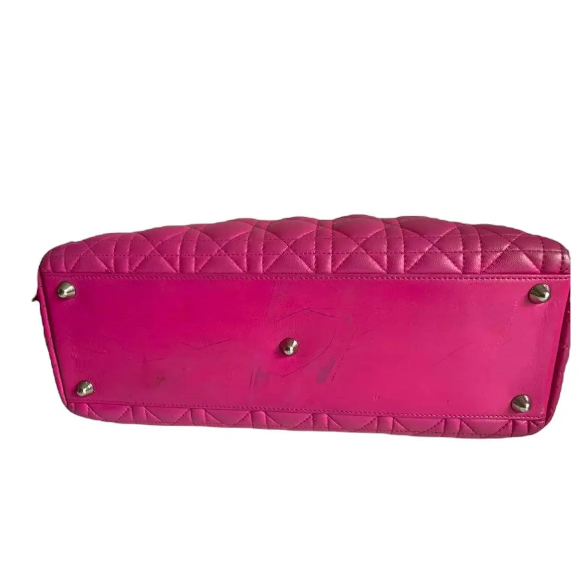 Christian Dior Lady Large Magenta Gannage