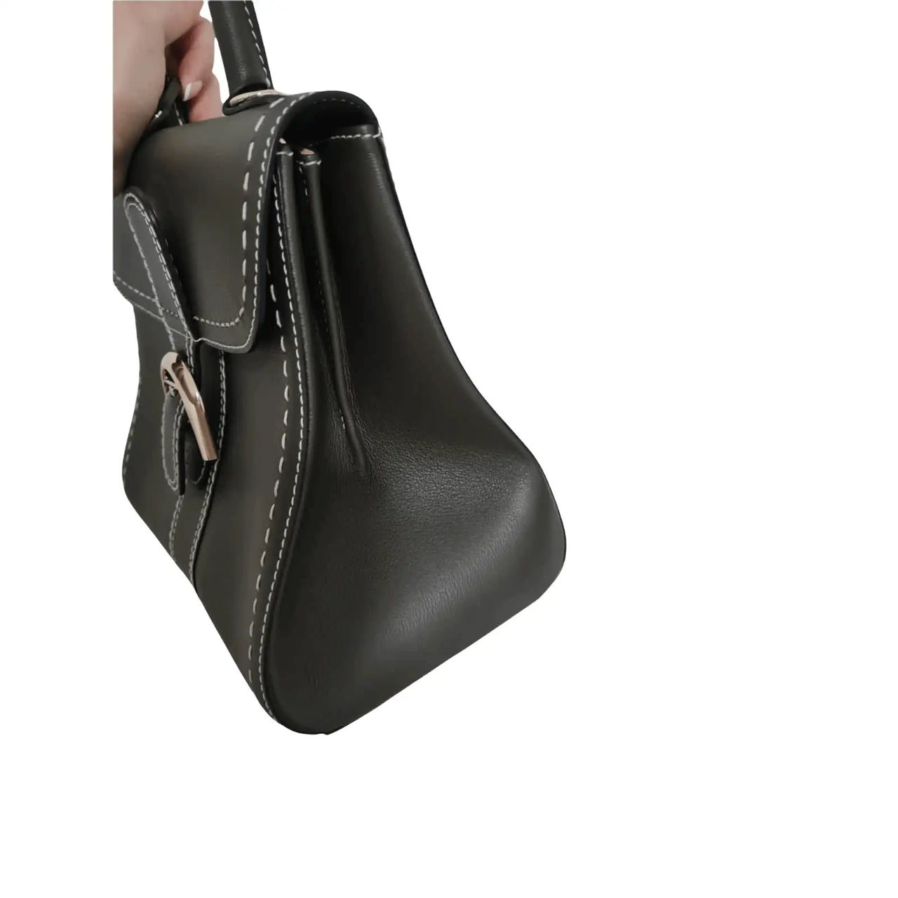 Delvaux Brilliant Topstitched Vintage Counter Comptoir Vintage