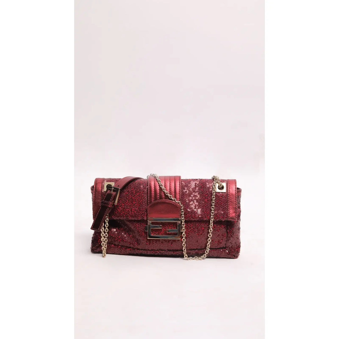 Fendi Authenticated Baguette 1997 Re-Edition Handbag