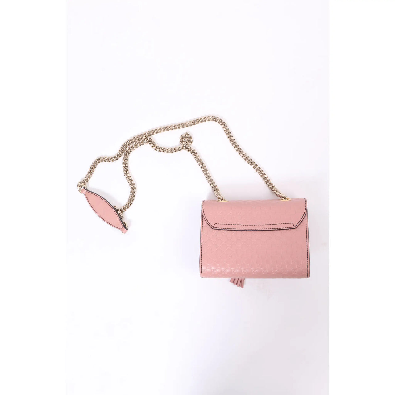 GUCCI MICROGUCCISSIMA MINI EMILY SHOULDER BAG - SOFT PINK