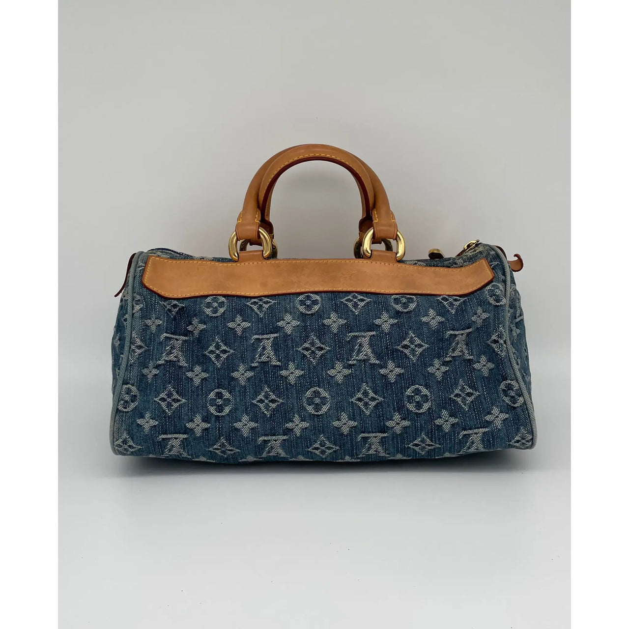 Louis Vuitton Vintage - Monogram Denim Neo Speedy Bag - Denim