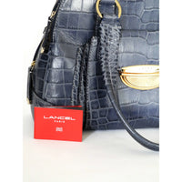 Sac lancel sales adjani noir croco