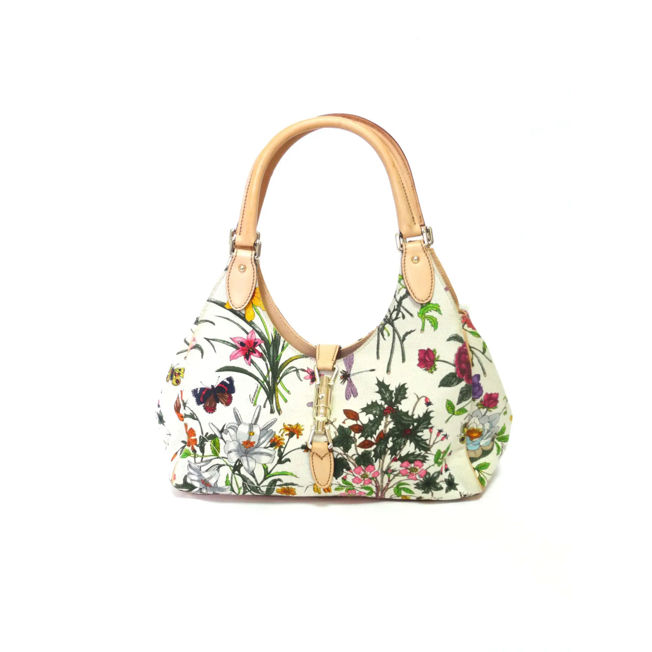 Gucci Jackie 1961 Flora Handbag