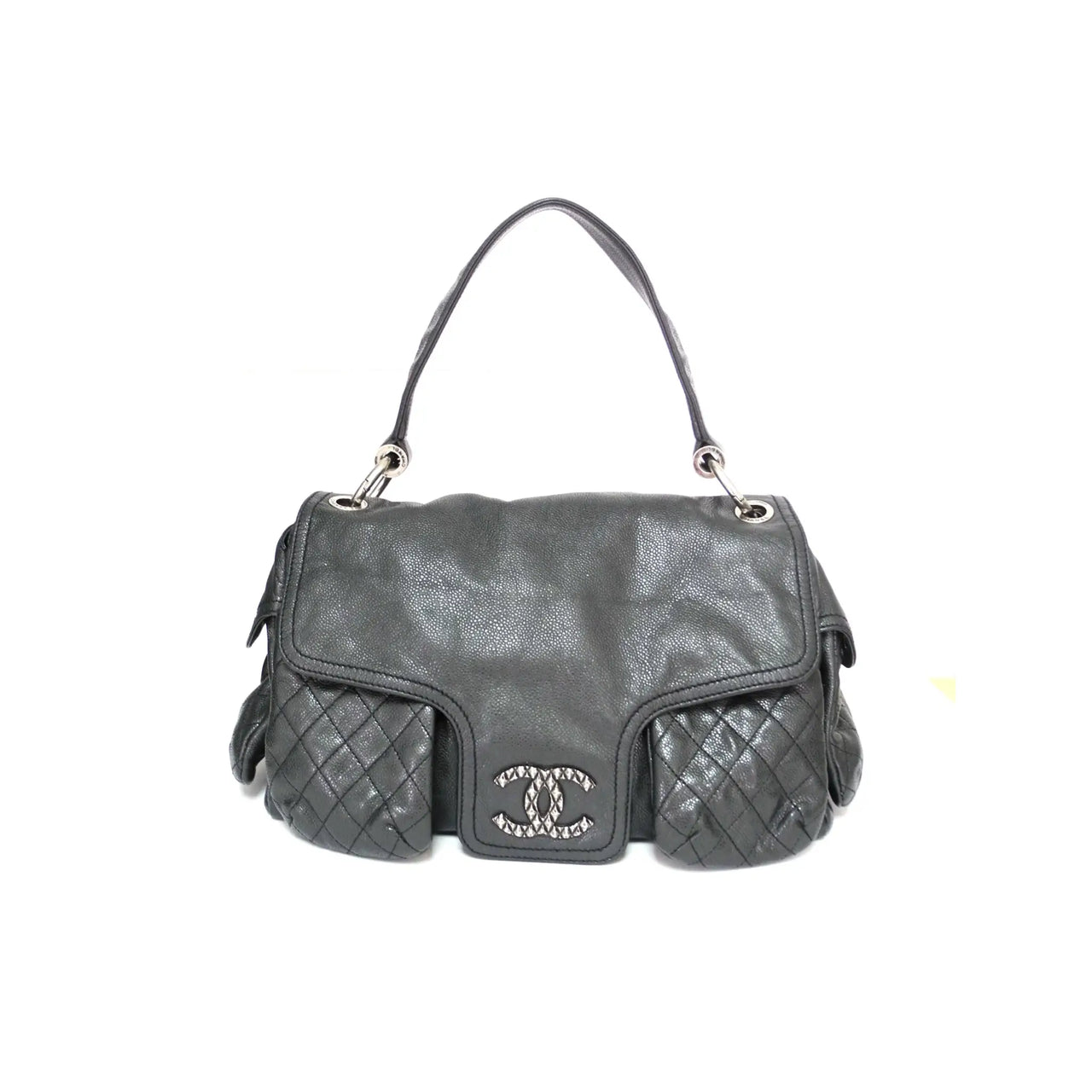 Chanel Coco Rider Caviar Bag