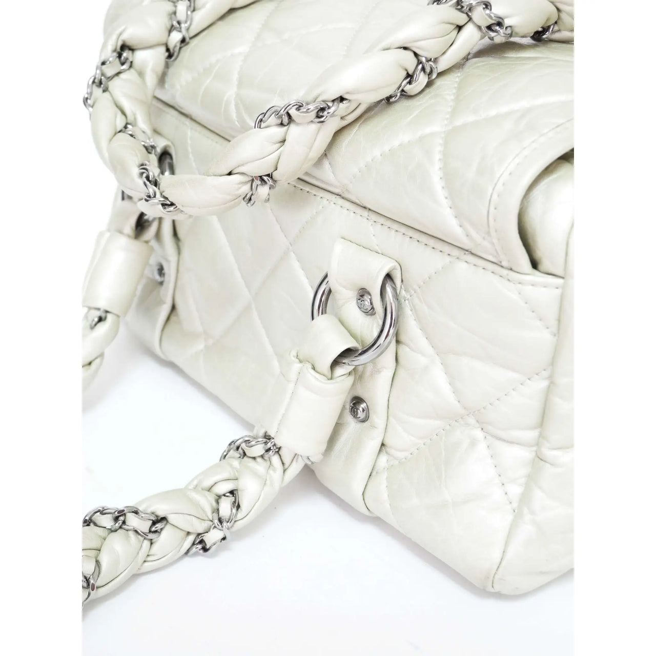 Chanel Lady Braid quilted bag with braided chain - Comptoir Vintage