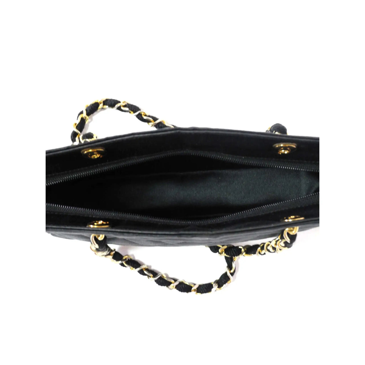 Chanel Quilted Satin Bag - Vintage Comptoir – Comptoir Vintage