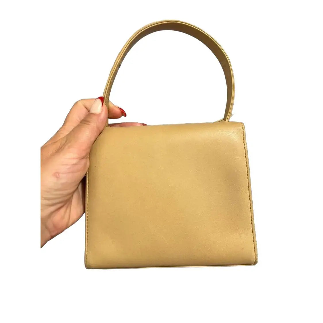 Balenciaga Mustard Leather Vintage Lady Spirit Shoulder Bag Balenciaga