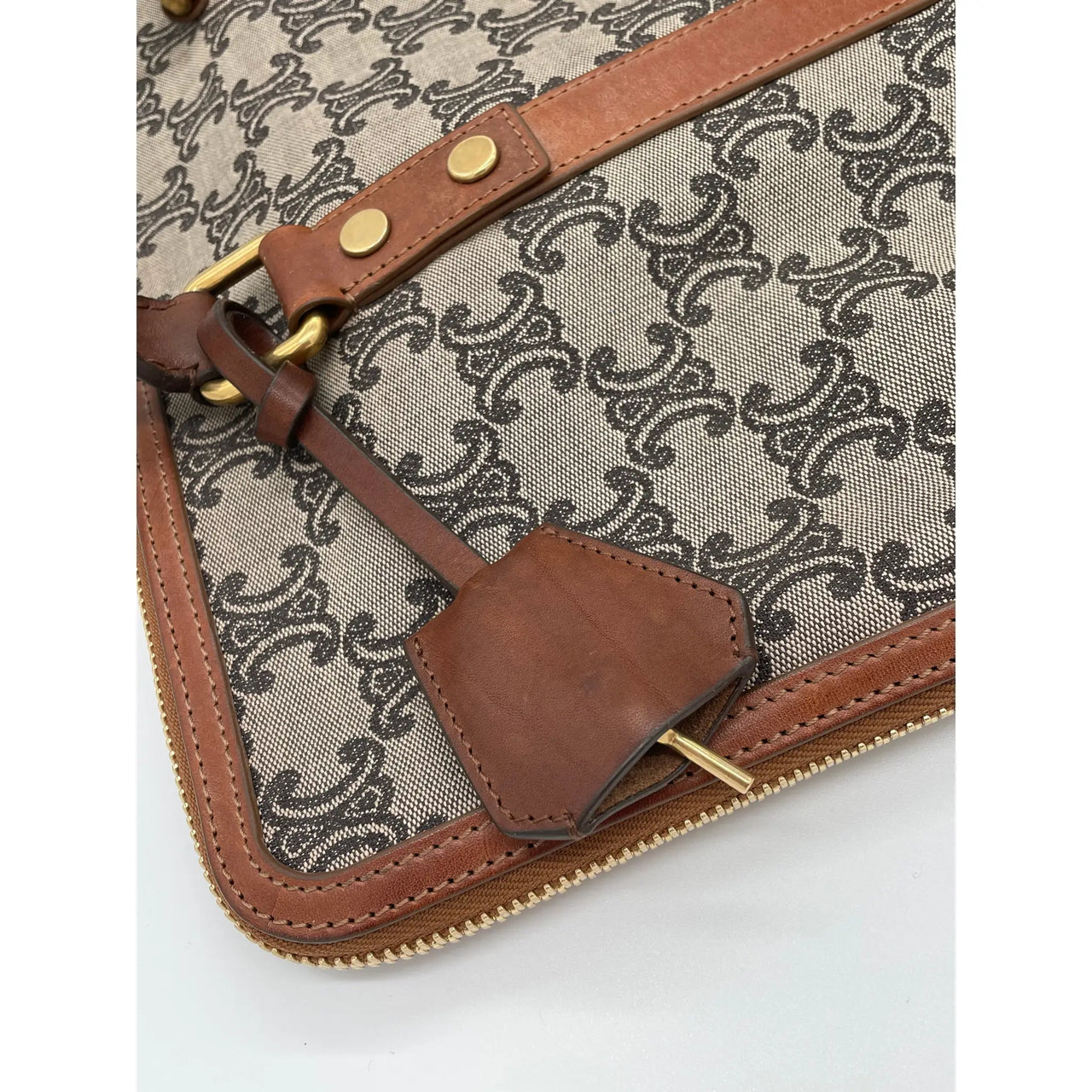 Celine Triomphe Vintage Travel Bag Comptoir Vintage