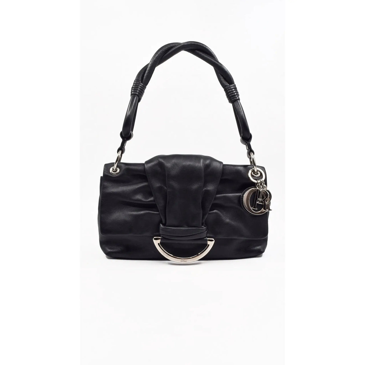 Dior Demi-Lune/Dior Bow Flap bag - Comptoir Vintage