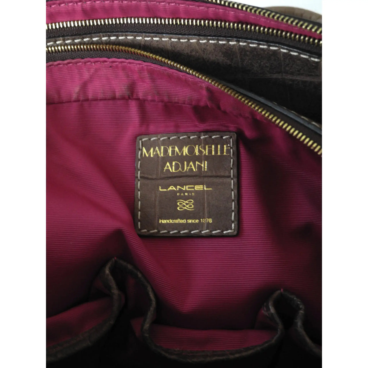 Lancel bag Mademoiselle Adjani Comptoir Vintage