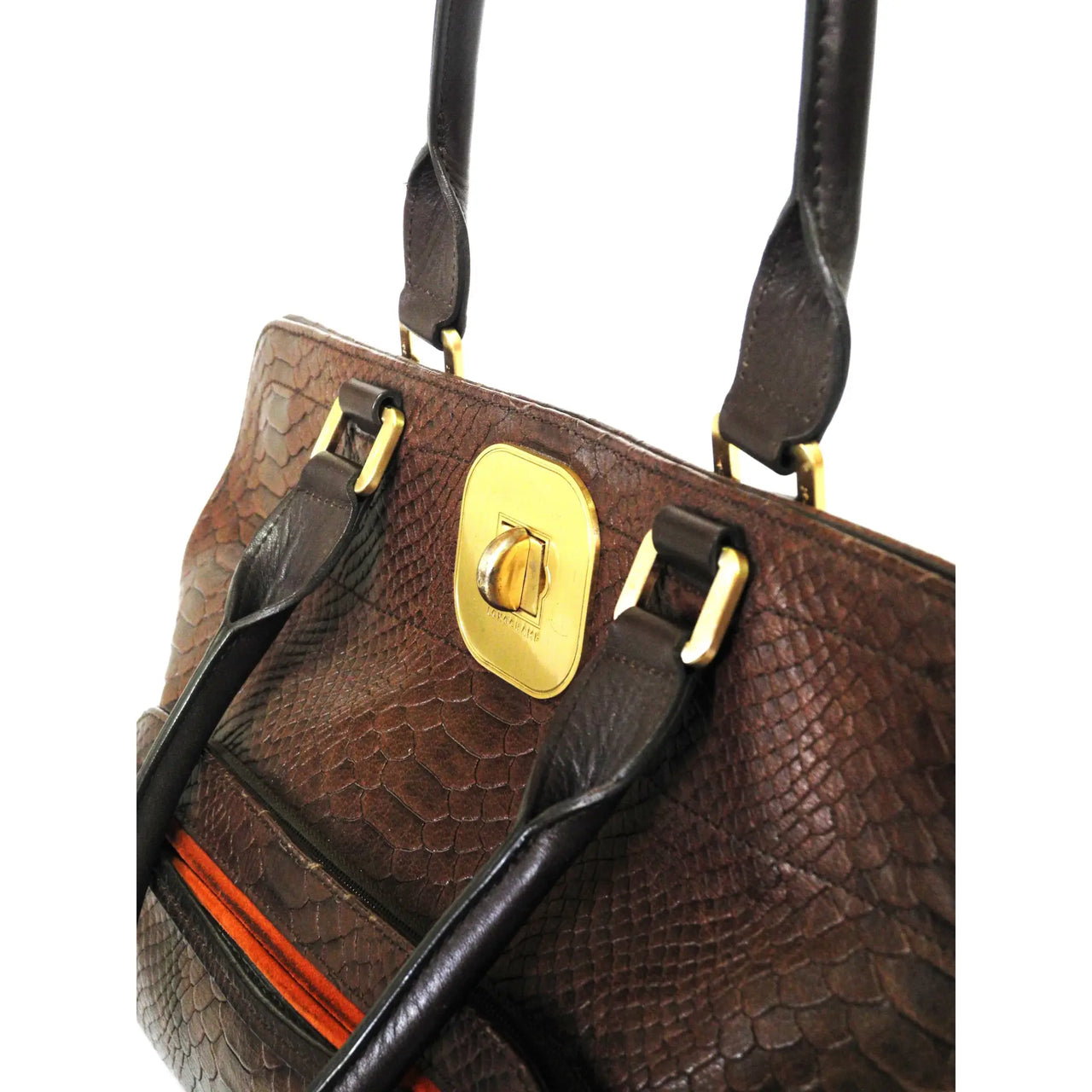 Longchamp snakeskin bag hot sale