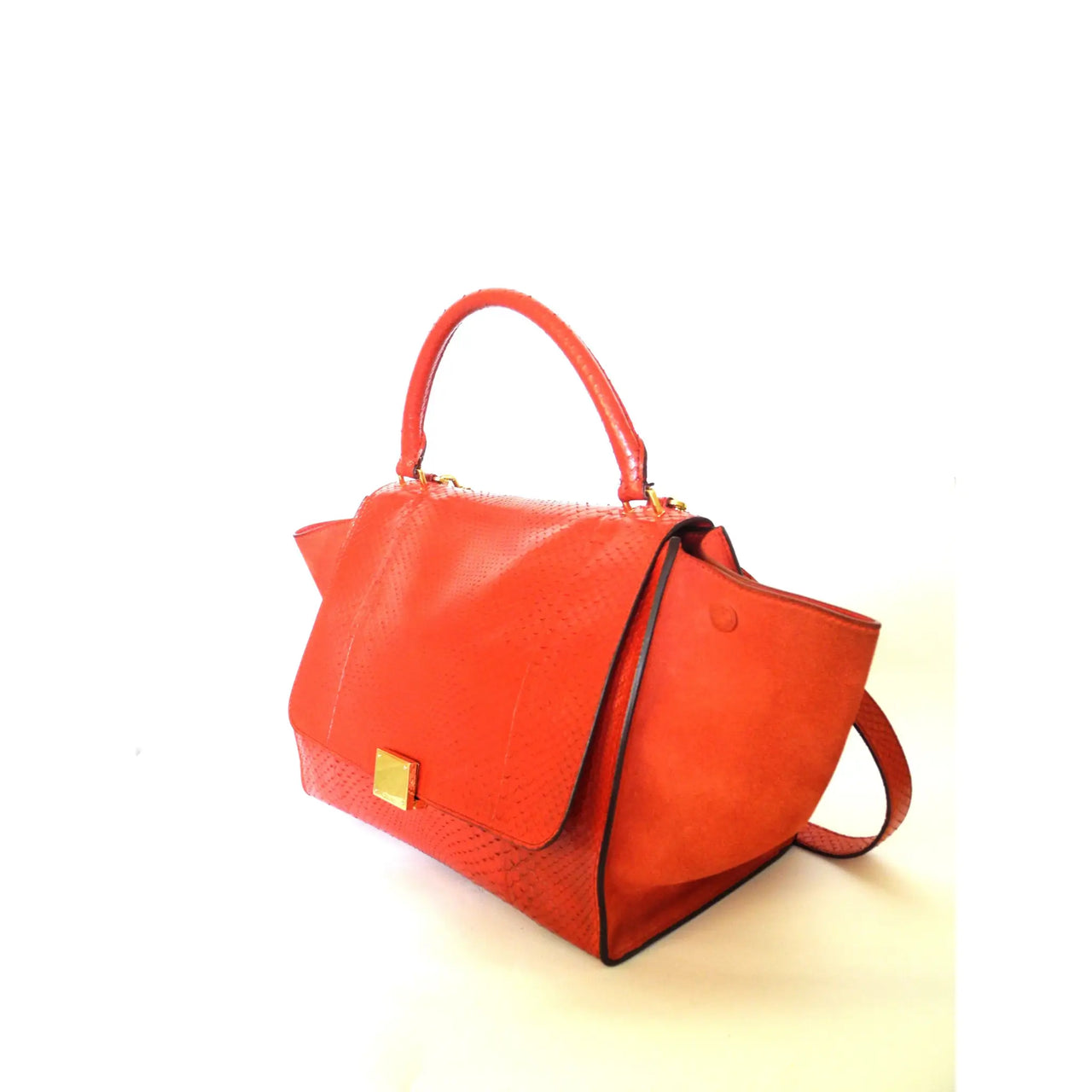 Celine 2025 trapeze red