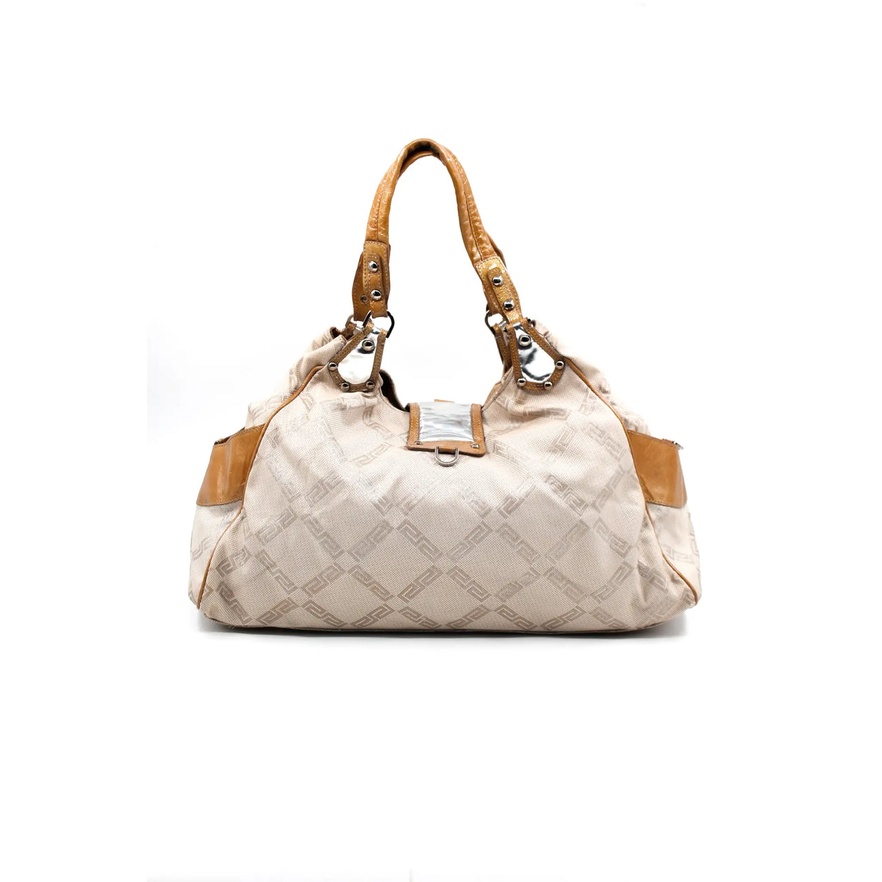Versace Madonna Bag in Beige Jacquard Comptoir Vintage